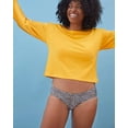 thumbnail image 3 of Seamless Period Underwear - Hipster | Shady Stripe, 3 of 5
