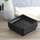 thumbnail image 5 of EeaseMX Bandeja de resina 10PCS Toro cuadrado Bandeja de chasis Hogar Jardín exterior Maceta en maceta Riego Ornamento de la bandeja (Negro), 5 of 7