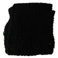 thumbnail image 4 of Dolce  Gabbana Black Virgin Wool Knitted Wrap Shawl Scarf, 4 of 4
