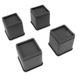 thumbnail image 1 of Stackable Furniture Risers, Rubber Lifts Up Riser Pad Anti Slip Higher Heights Prevent Collision  For Home, 1 of 8