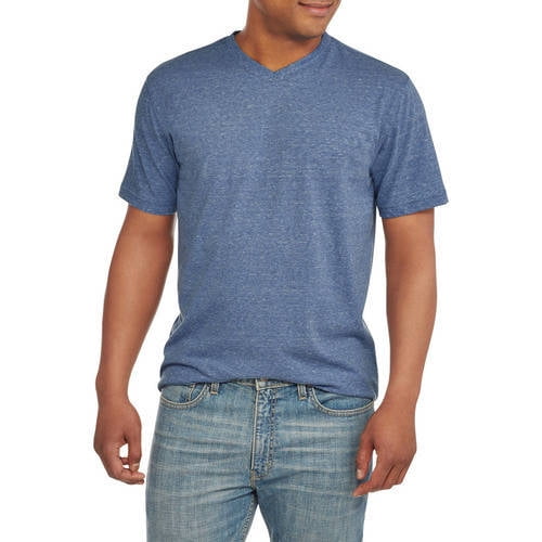 Faded glory men's v neck t shirts Clearance