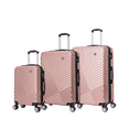 thumbnail image 1 of TUCCI Italy VOLARO Ensemble de Valises Rigides à 3 Pcs, Résistantes aux Rayures et Légères, à Roulettes Pivotantes, Unisexe (20 Pouces, 28 Pouces, 32 Pouces) - Or Rose, 1 of 7