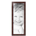thumbnail image 2 of ArtToFrames 13" x 36" Honors Mahogany Picture Frame, 13x36 inch Brown Wood Poster Frame (WOM-5155), 4 Pack, 2 of 6
