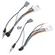 thumbnail image 1 of Adaptador de arnés de cableado de unidad de 16 pines para radio estéreo de coche, conector de alimentación 2049, 1 of 5