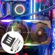 thumbnail image 5 of 1 juego de soporte de montaje para disco duro, chasis de computadora, bandeja de unidad de disco duro, 5 of 6
