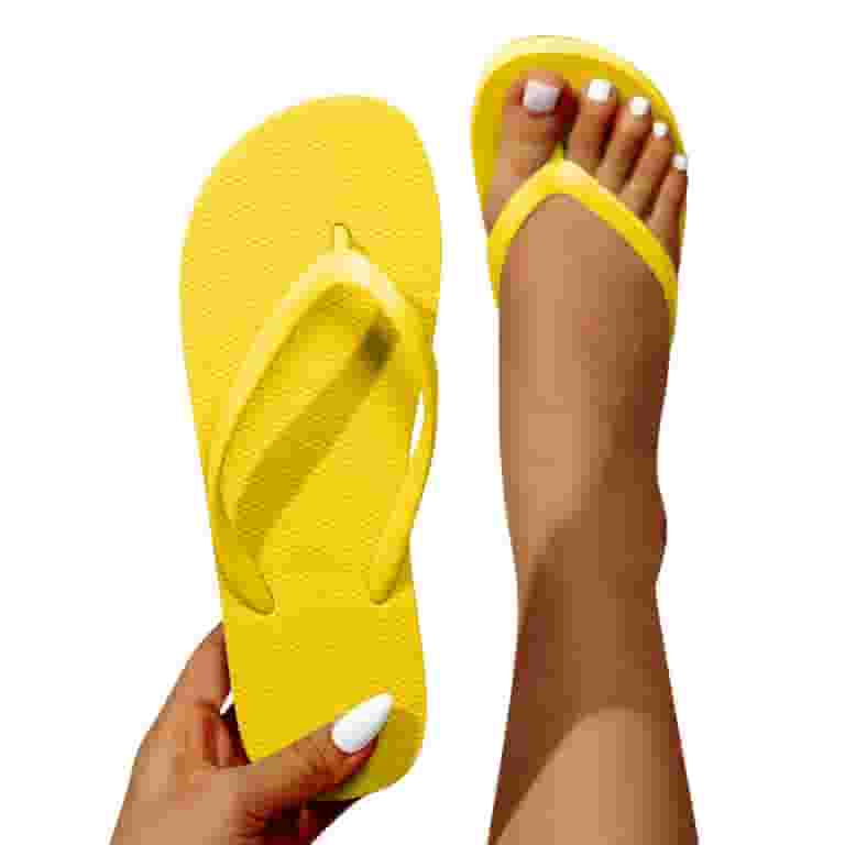 ◆PAES◆ flip flops yellow Sehao Slippers For Women Casual Bohemian Beach Shoes Flip