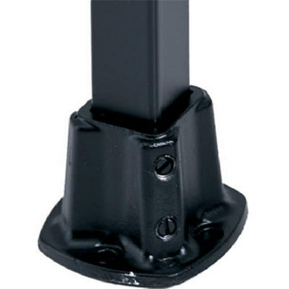 Gilpin 579 Bride de 1,25 Po pour Poteau de Plancher Noir