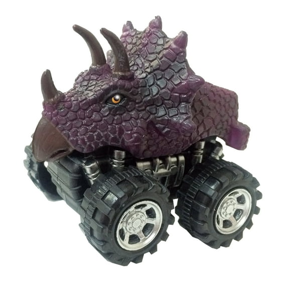 Wild Zoomies Dinosaur Triceratops from Deluxebase Friction-Powered Monster Truck Toy for Kids