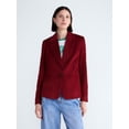 thumbnail image 2 of Free Assembly Women's and Women's Plus The Belmont Single Breasted Corduroy Blazer, Sizes XS-4X, 2 of 6