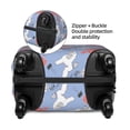 thumbnail image 4 of Daiia Cartoon Poodle Dog Luggage Cover, Thickened Washable Travel Luggage Covers, Elastic Unique Baggage Covers for 18-20 inch Luggage-Small, 4 of 9