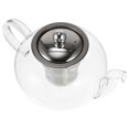thumbnail image 4 of Here's a refined and professional product description based on the title you provided:\n\n \n\n**Transparent Glass Tea Pot with Stainless Steel Infuser –, 4 of 4