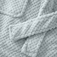 thumbnail image 7 of NOLDARES Boys Girls Towel Robe Soft Terry Cloth Kimono Bathrobes Sleepwear for Kids,Light Blue,15-17 Y, 7 of 7