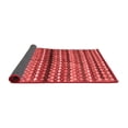 thumbnail image 2 of Ahgly Company Indoor Round Abstract Red Contemporary Area Rugs, 8' Round, 2 of 4