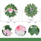 thumbnail image 1 of Fiudx Candelabro de Flores Simuladas, Diseño de Corona de Rosas, Artesanía Exquisita, Decoración Romántica para La Mesa Del Comedor, Ambiente Elegante para La Sala de Estar, Perfecto para Citas o Día, 1 of 2