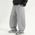 thumbnail image 2 of Gibobby Boys Pants Toddler Kids Little Boys Sweatpants 0-24Months 2T 3T 4T 5T 6T Basic Cozy Active Jogger Pants With Pockets School Pants Toddler Long Pants(4-5 Years,Grey), 2 of 8