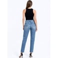 thumbnail image 5 of Jeans Dama Pantalon de mezclilla Shendy Vendy corte recto estilo straight leg jeans, 5 of 5