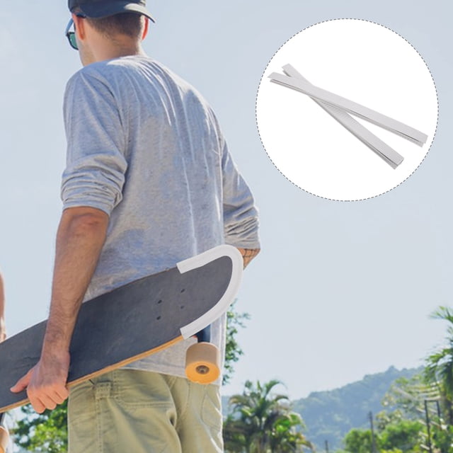 OULII 1Par Protección Para Borde De Skate De Y Silicona Con Adhesivo Para Patinetas Y Longboards