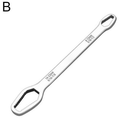 

Double-Head Key Multifunction Screw Nuts Wrenches Repair Hand Tools For Ca New W4Z3