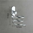 thumbnail image 2 of Organizador de herramientas para el cabello con estilo, soporte para secador de cabello de aluminio de grado aeroespacial montado en la pared para secador de tamaño completo, diseño que ahorra, 2 of 5