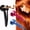 Button type blue, variant on CNV Smart One-Touch Automatic Curling Iron with Ceramic Spiral Barrel, Rotating Hair Waver for Instant Bouncy Curls, 10 Precise Temp Settings with LCD