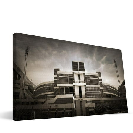 Clemson Death Valley Stadium - Clemson 16x36 Memorial Stadium Canvas