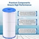 thumbnail image 5 of Filtro de agua PUREPLUS PPL10BB, 20 micras, 10 pulgadas x 11 cm, sedimentos, 5 of 9