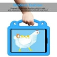 thumbnail image 5 of ELEHOLD Kids Case for iPad Mini 7.9 inch Case, EVA Foam Cute Cartoon Case with Built-in Kickstand Portable Handle Shockproof Full Body Case for iPad mini 5/mini 4/mini 3,Blue, 5 of 6