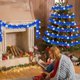 thumbnail image 4 of Cinta para árbol de Navidad para colgar adornos | Tira decorativa de lana para coronas y guirnaldas | Ribete festivo de 200 cm para decoración de ventanas, fiestas y el hogar, 4 of 9