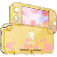 thumbnail image 1 of Funda protectora compatible con Nintendo Switch Lite, color rosa, carcasa rígida transparente antigolpes con diseño de Animal Crossing, 1 of 4