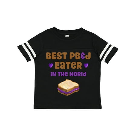

Inktastic World s Best PBJ Eater Gift Toddler Boy or Toddler Girl T-Shirt