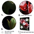 thumbnail image 3 of Designart "The Petite Guardians Of The Ladybug Garden I" Ladybug Floater Framed Canvas Prints, 3 of 5