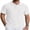 White, variant on COOFANDY Mens Knit Polo Shirts Short Sleeve Casual Textured Polo Shirt Summer Vintage Collared Golf T-Shir