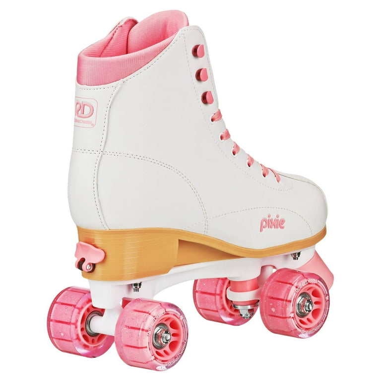 Roller Derby Pixie Hightop Adjustable Adult Women's Roller Skates Size 7-10