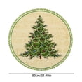 thumbnail image 3 of Bowayaoa Christmas Rug, Soft Polyester Decorative Floor Mat for Living Room, Entryway, Kitchen, Bedroom, Festive Indoor Doormat, Holiday Home Decor, 3 of 6