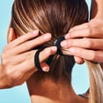 thumbnail image 5 of Gimme Beauty Medium Hair Bands Seamless Nylon - Low Profile Hair Accessory - Snag Free Tie for Firm, Lasting Hold - Soft, Non-Slip Ponytail Holder for Women - Cool Colors, 12-Pack, 5 of 6
