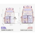 thumbnail image 5 of Kawai Backpack Bunny Backpack With Lunch Bag Pendent S, 5 of 9