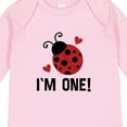 thumbnail image 4 of Inktastic 1st Birthday Ladybug 1 Year Old Girls Long Sleeve Baby Bodysuit, 4 of 5