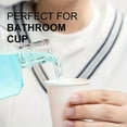thumbnail image 3 of 100pcs 3 Oz. Small Paper Cups, Disposable Mini Bathroom Mouthwash Cups, 3 of 6