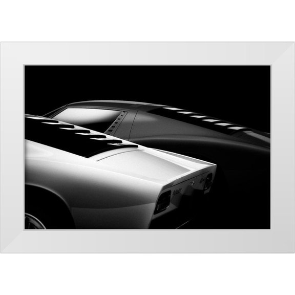 Droste, Holger 32x23 White Modern Wood Framed Museum Art Print Titled - 2 Miura