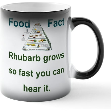 

Grows So Fast Food Fact Ceramic Magic Mug Coffee Tea Cup 11 oz