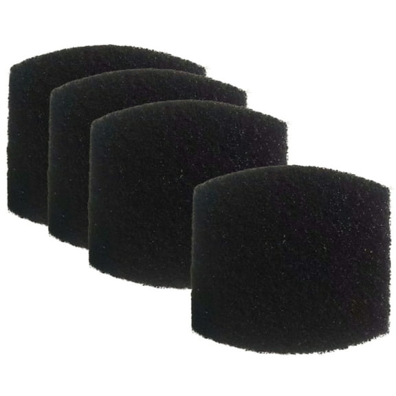 Qzbhct 4 Pack Activated Charcoal Filters Box Replacment Mat Compatible with Petmate Booda Dome Clean Step Cat Litter Box