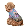 thumbnail image 5 of Honeii Sky Sunflower Skull Print Small Dog Hoodies Pet Hooded Sweatshirts Fall Winter Puppy Cat Sweaters Warm Clothes for Small Dogs Outfits Costume-X-Large, 5 of 7