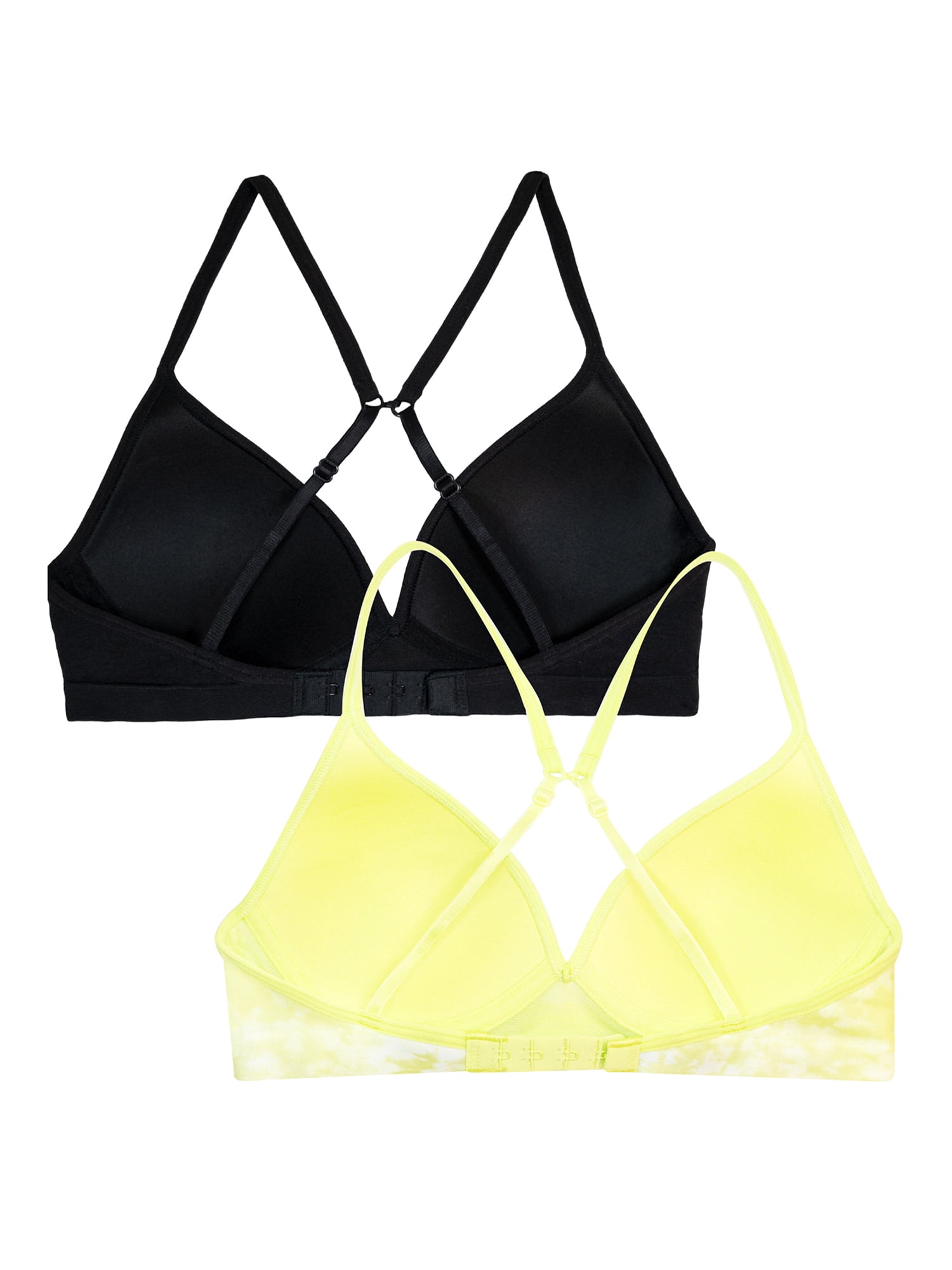 Wonder Nation Girls Molded T-Shirt Bra 2-Pack, Sizes 30A-38A