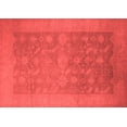 thumbnail image 1 of Ahgly Company Indoor Rectangle Oriental Red Industrial Area Rugs, 2' x 5', 1 of 4