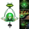 thumbnail image 1 of Solar Garden Light Lovely Yoga Frog Styling LED Lights for Outdoor Courtyard Balcony Decoration Green, 1 of 4