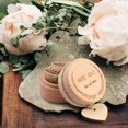 thumbnail image 5 of Wooden Wedding Ring Box, Rustic Ring Box, We Do, 5 of 5