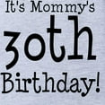 thumbnail image 2 of CafePress - Mommys30thbirthday - Cute Infant Baby Football Bodysuit, 2 of 3