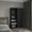 Black 28, variant on Bedroom Dressers Eco High One Door Freestanding Armoire With Hanging Rod And Interior Shelves, Compact Bedroom Wardrobe, White,Chests For Bedroom