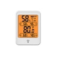 thumbnail image 4 of Injueey Mini termómetro digital Temperatura del hogar Medidor alimentado por Humedad del invernadero Medidor LCD Bebé Guardería Type2 NO2, 4 of 6