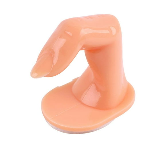 Nail Practice Finger w/Nail - Salon Practice Acrylic Nail (1 Piece)